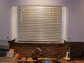Graber aluminum blinds for kitchen window in  Westchester