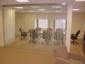 One way draw vertical blinds in NYC office