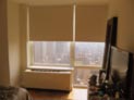Room darkening roller shades in New York