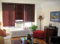 Wood blinds with tape area in Upper East Side Manhattan, NY