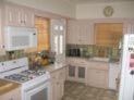 Wood blinds for kitchen in Westchester home